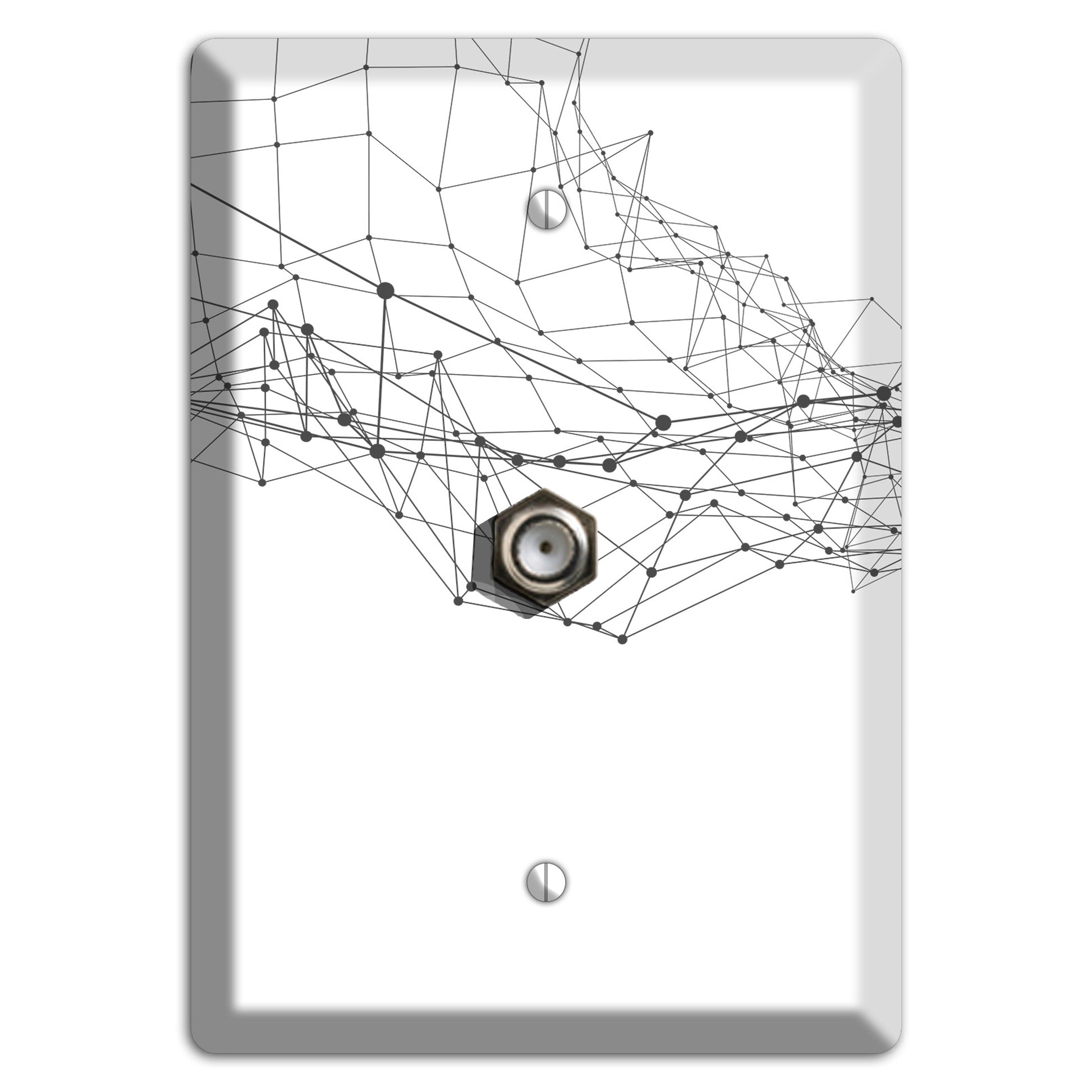 Linear G Cable Wallplate