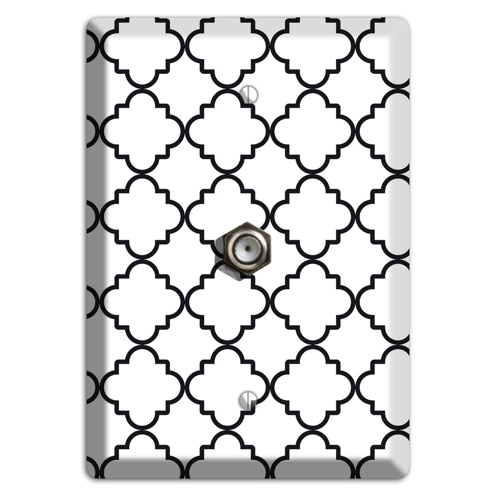 Moroccan 11 Cable Wallplate