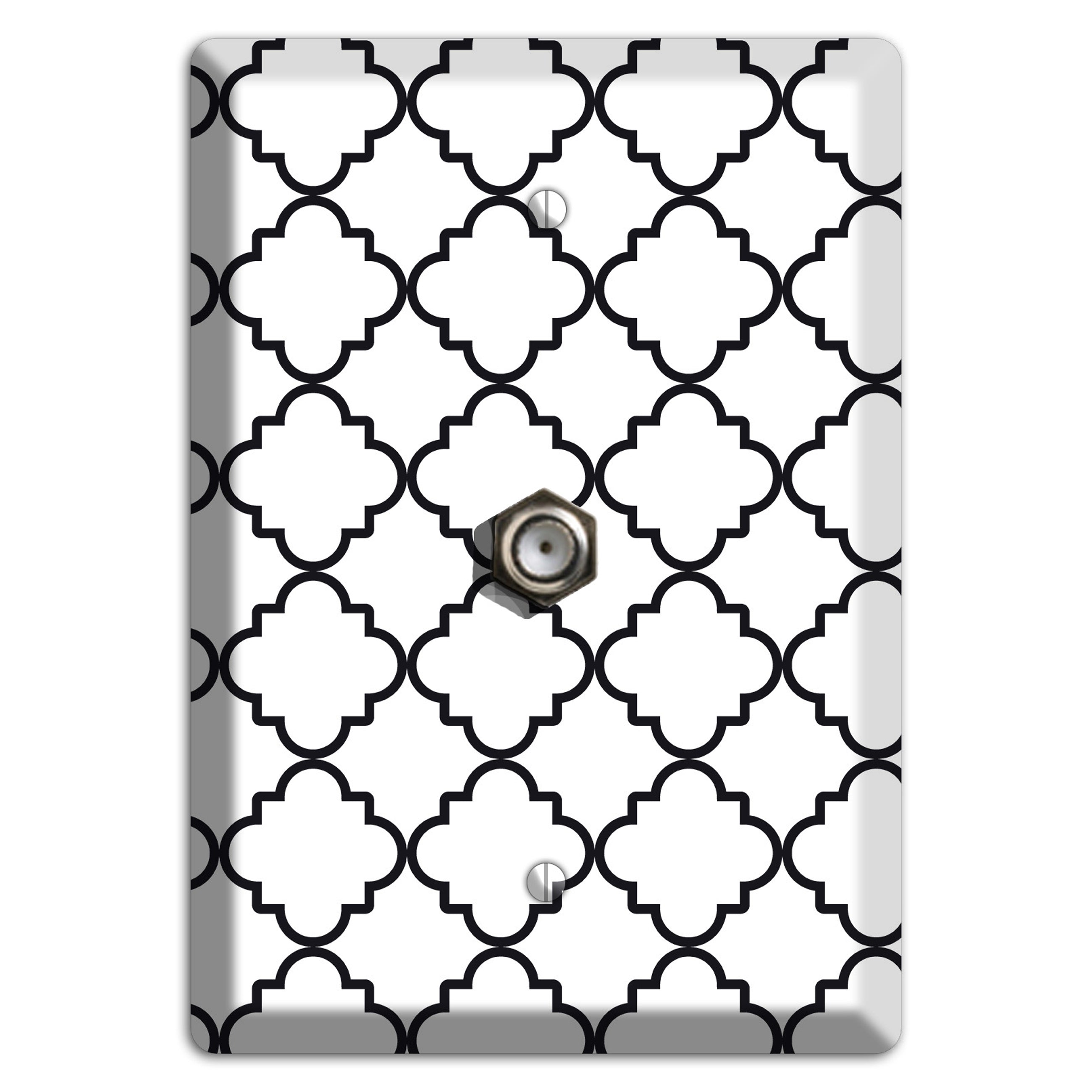 Moroccan 11 Cable Wallplate