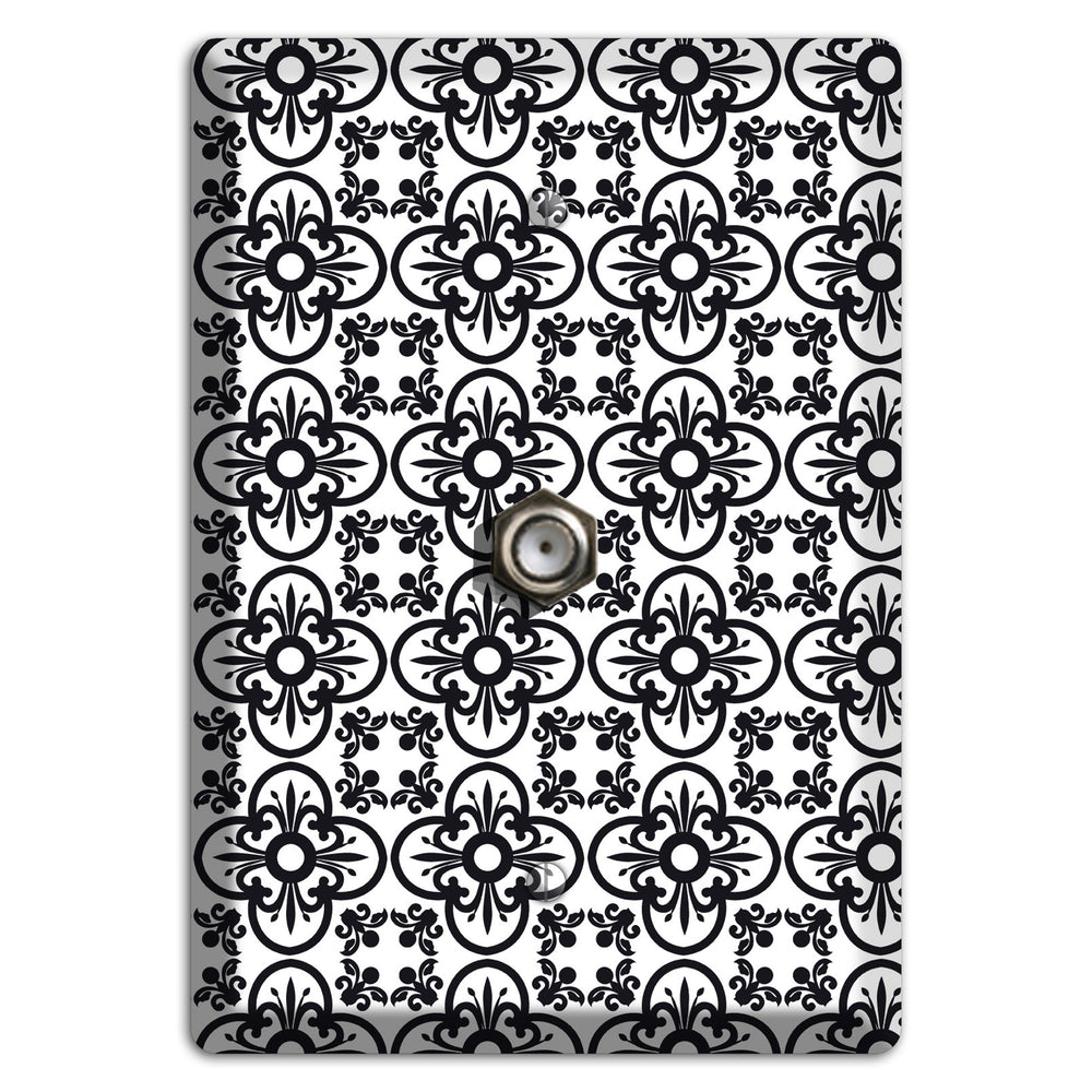 Moroccan 1 Cable Wallplate