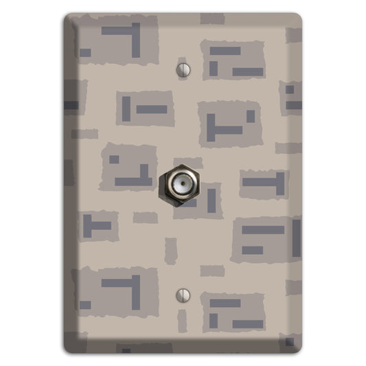 Urban Mout Camo Cable Wallplate
