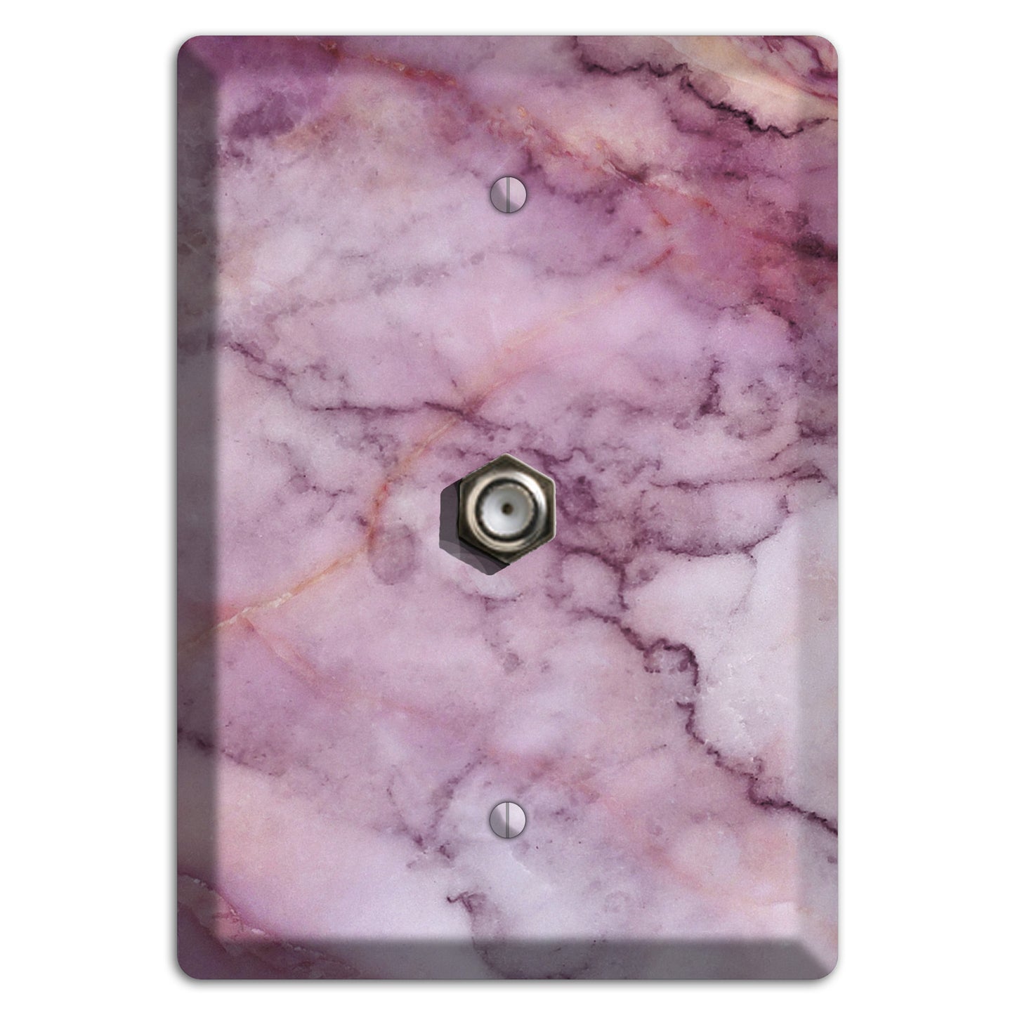 Lily Marble Cable Wallplate