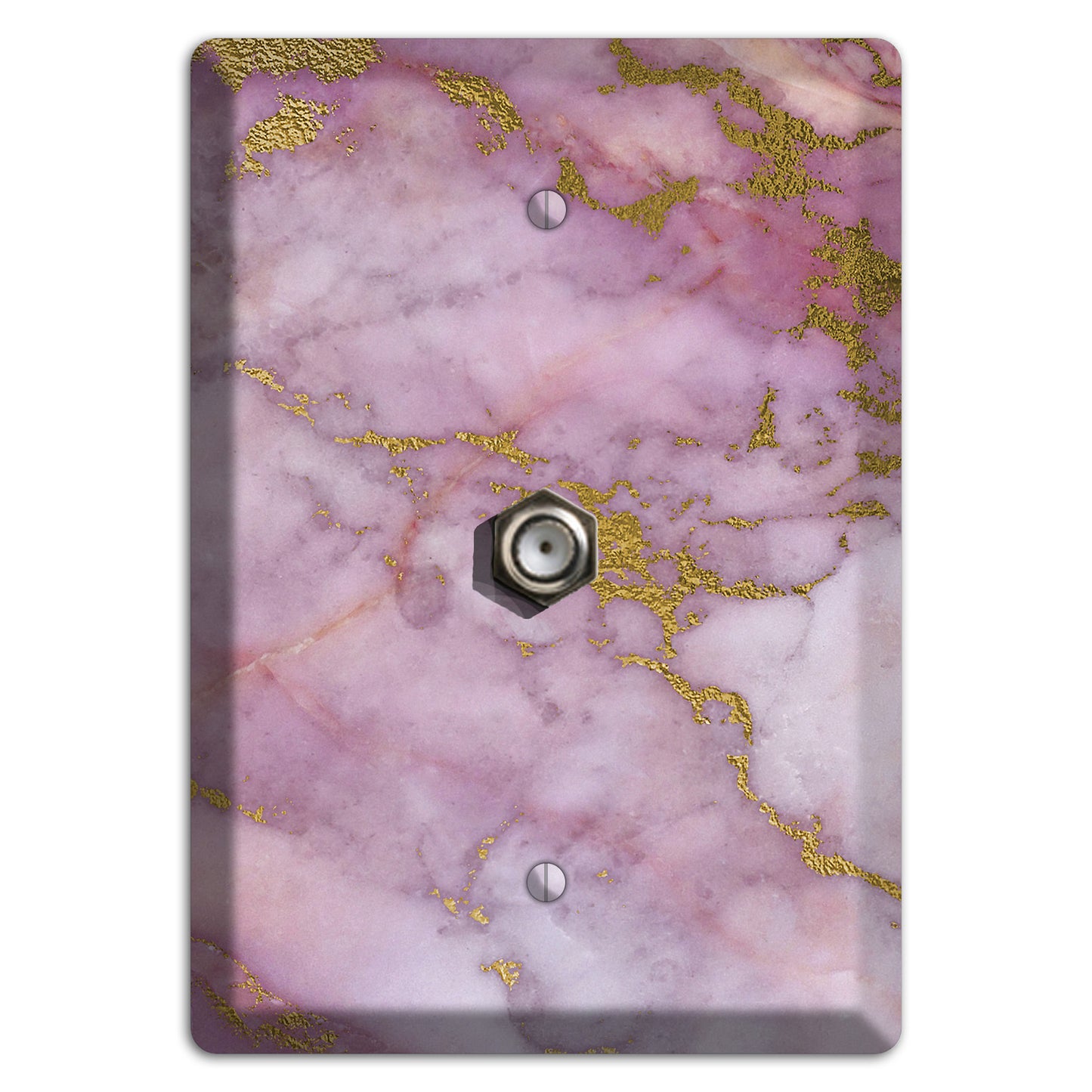 Bouquet Marble Cable Wallplate