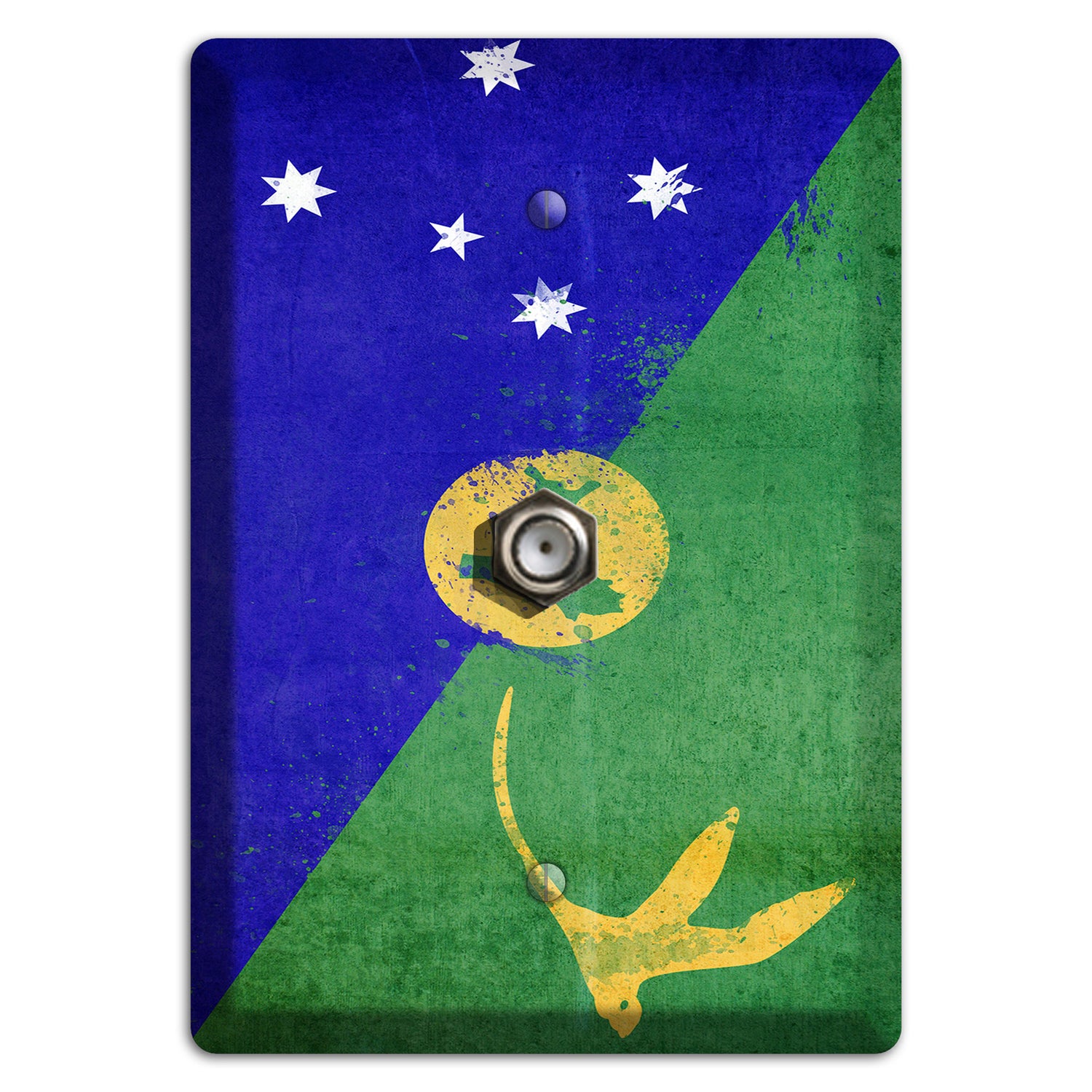 Christmas Island Cover Plates Cable Wallplate