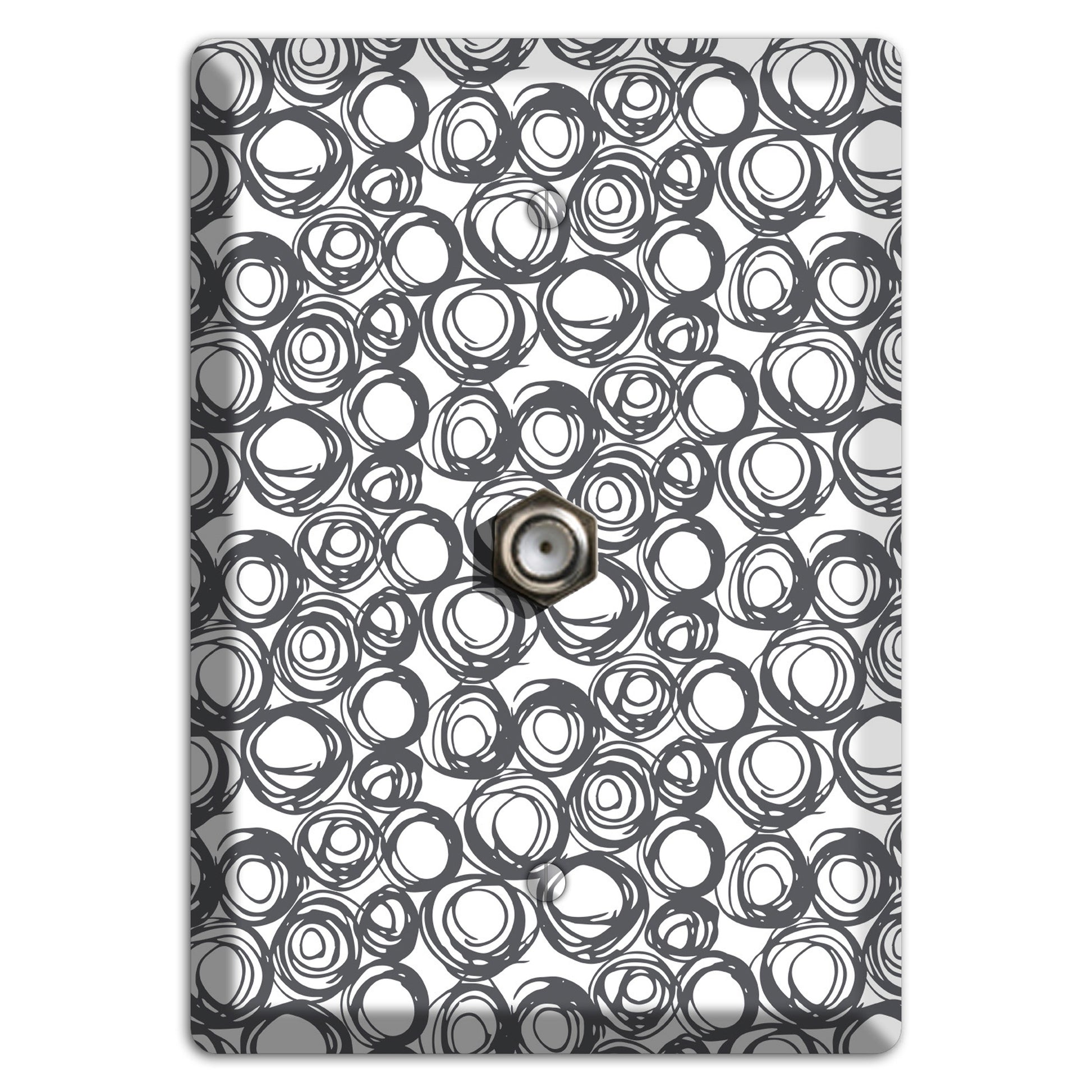 Abstract 24 Cable Wallplate