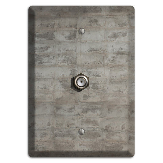Old Concrete 16 Cable Wallplate