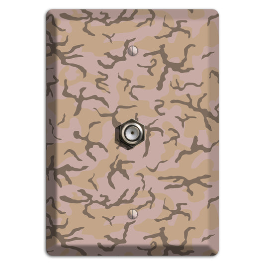 Woodland Camo Cable Wallplate
