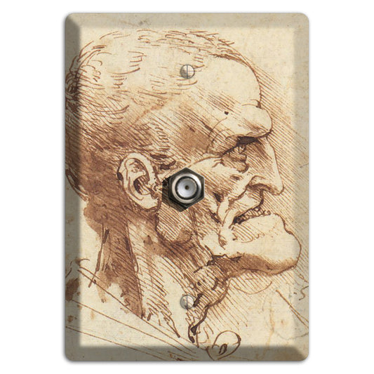 Da Vinci - Grotesque Profile Cable Wallplate