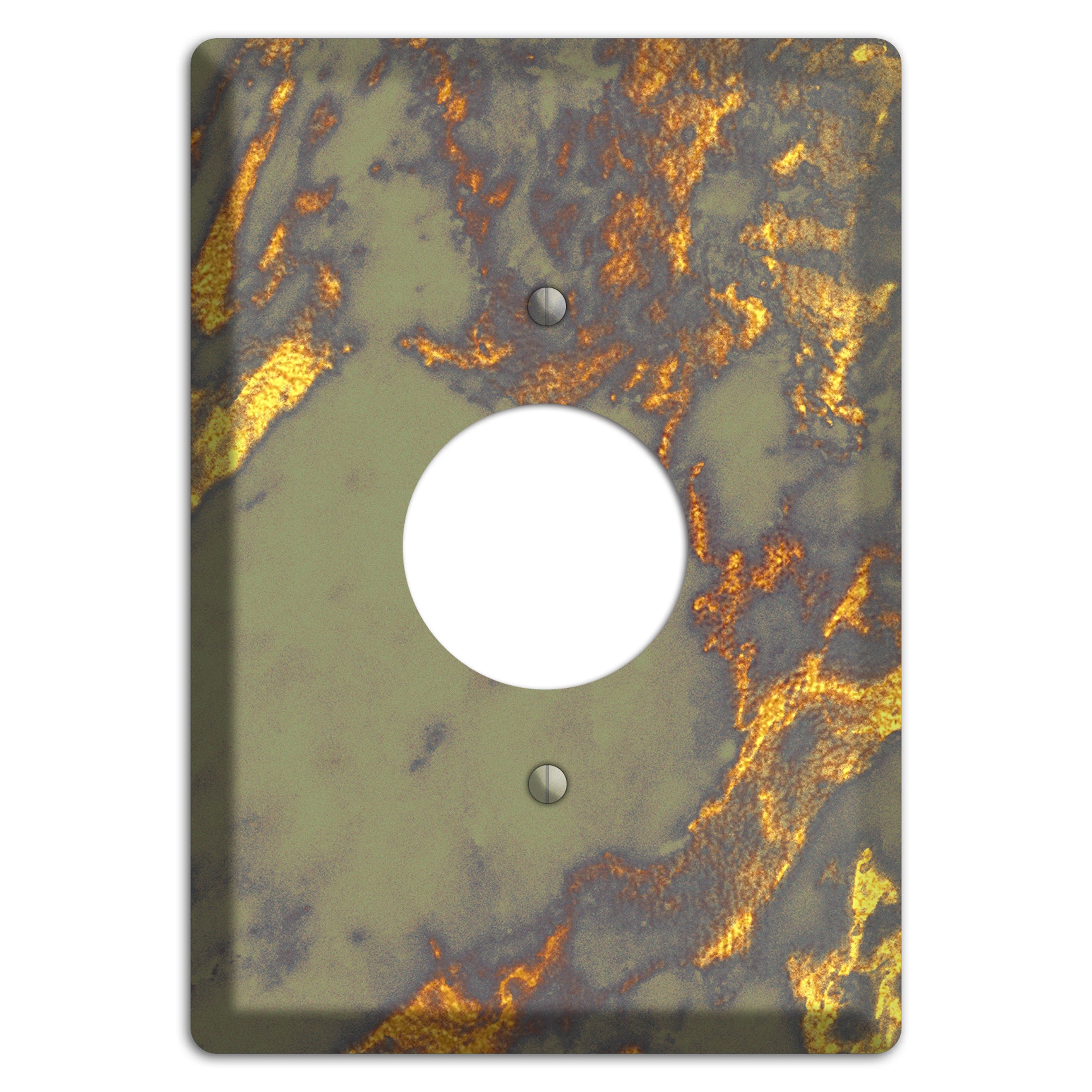 Gurkha Marble Single Receptacle Wallplate