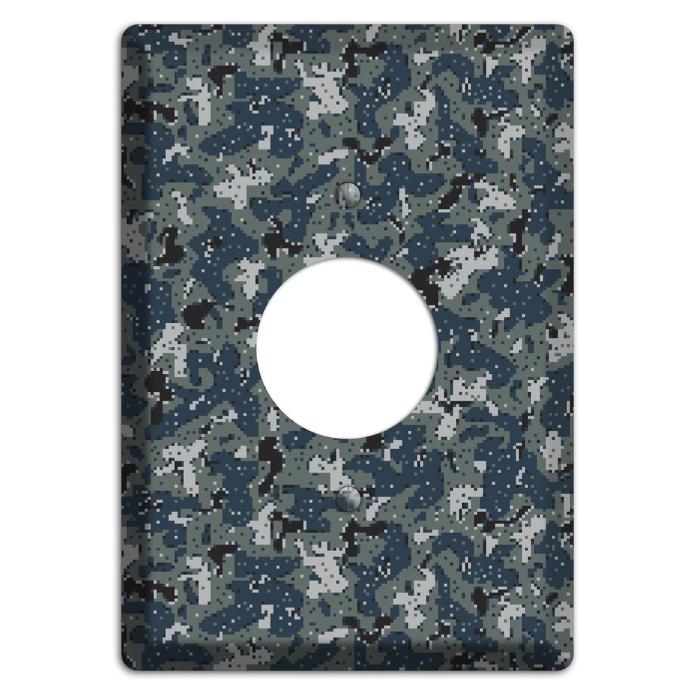 NWU 2007 Camo Single Receptacle Wallplate