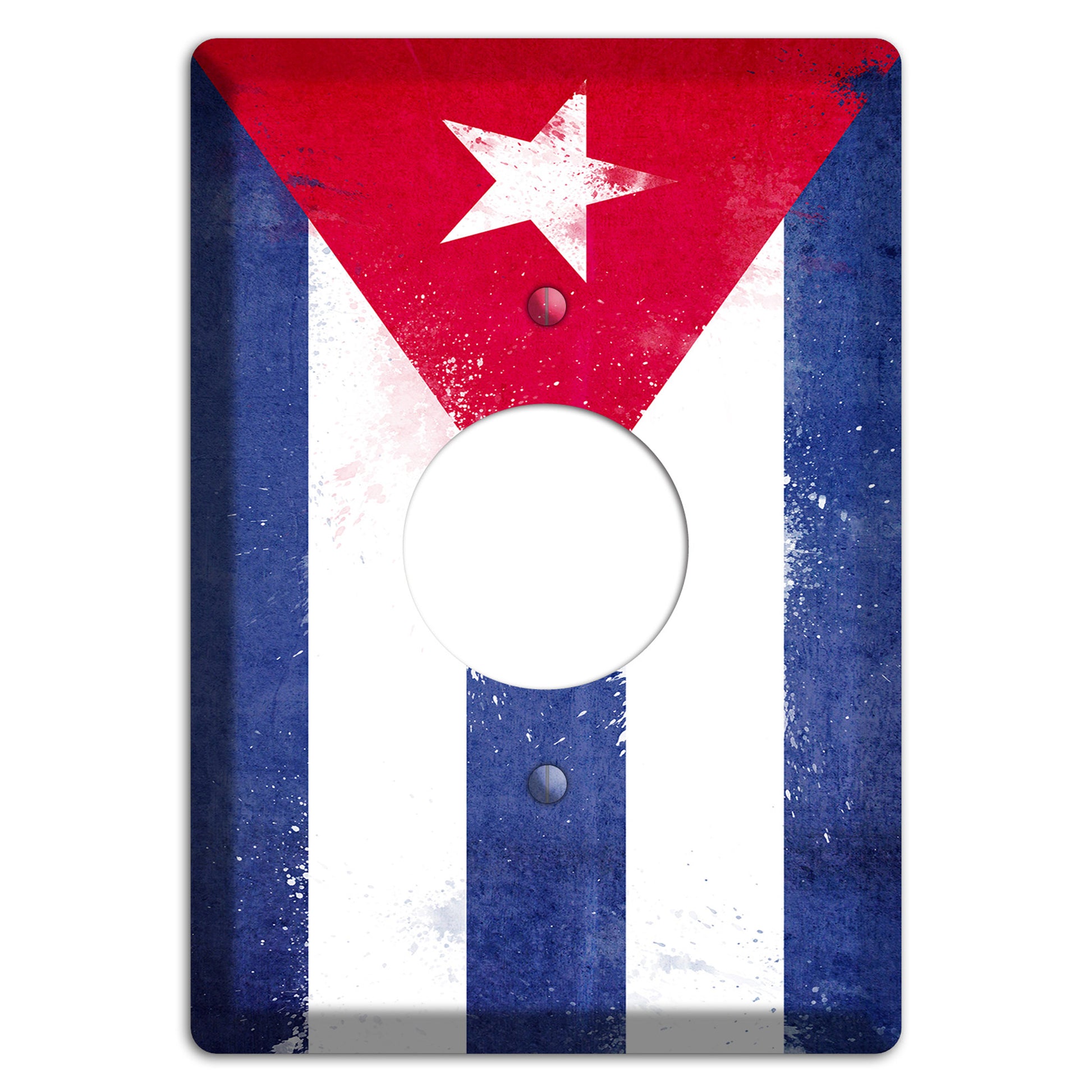 Cuba Cover Plates Single Receptacle Wallplate