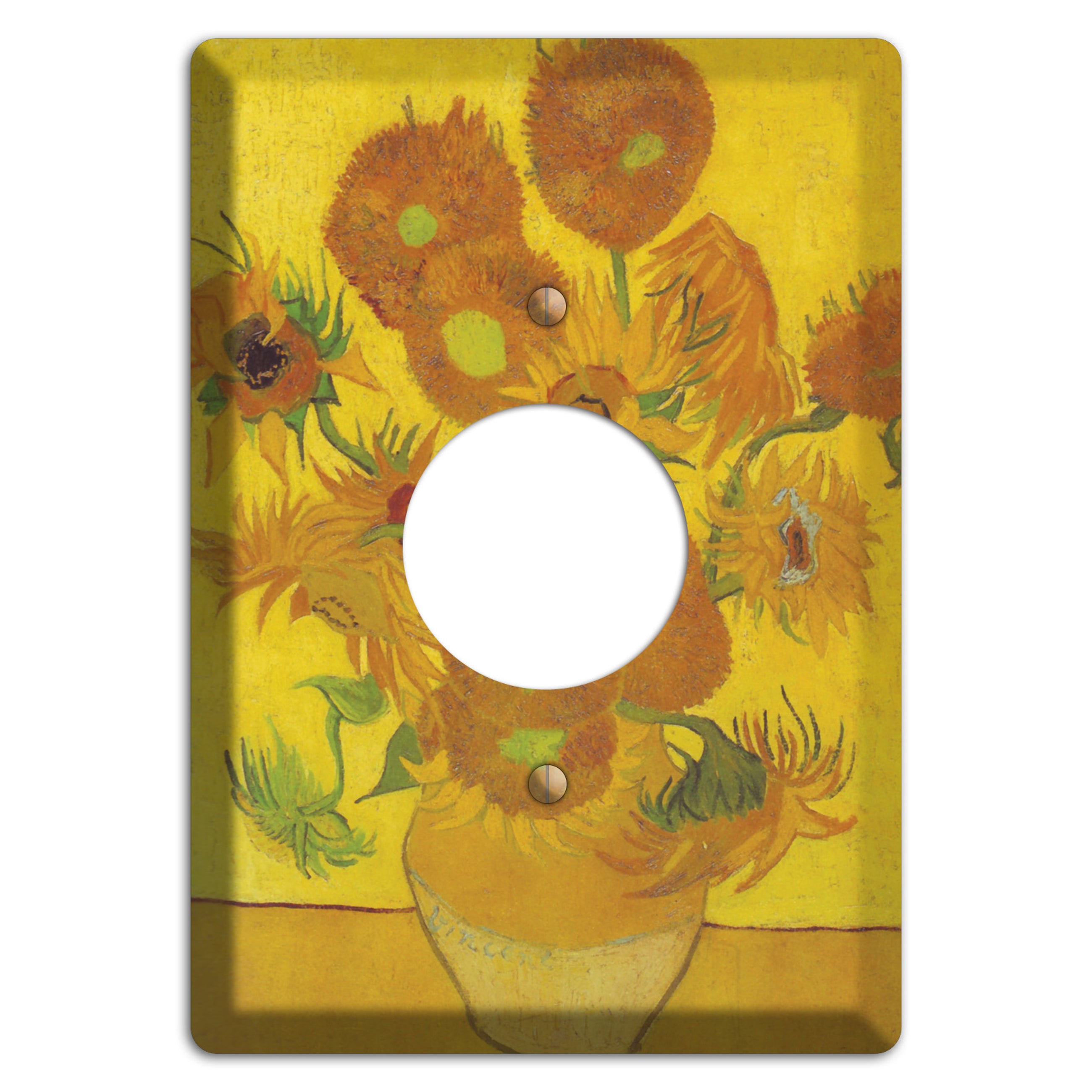 Vincent Van Gogh 8 Single Receptacle Wallplate