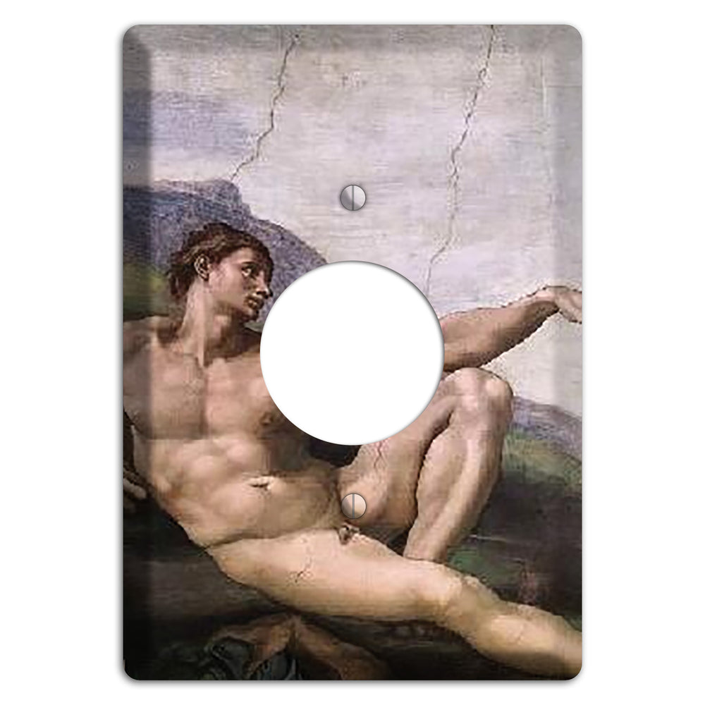Michelangelo 1 Single Receptacle Wallplate