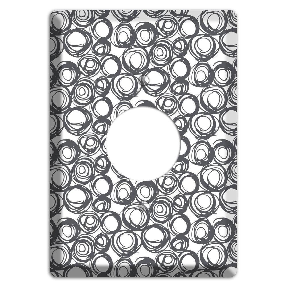 Abstract 24 Single Receptacle Wallplate