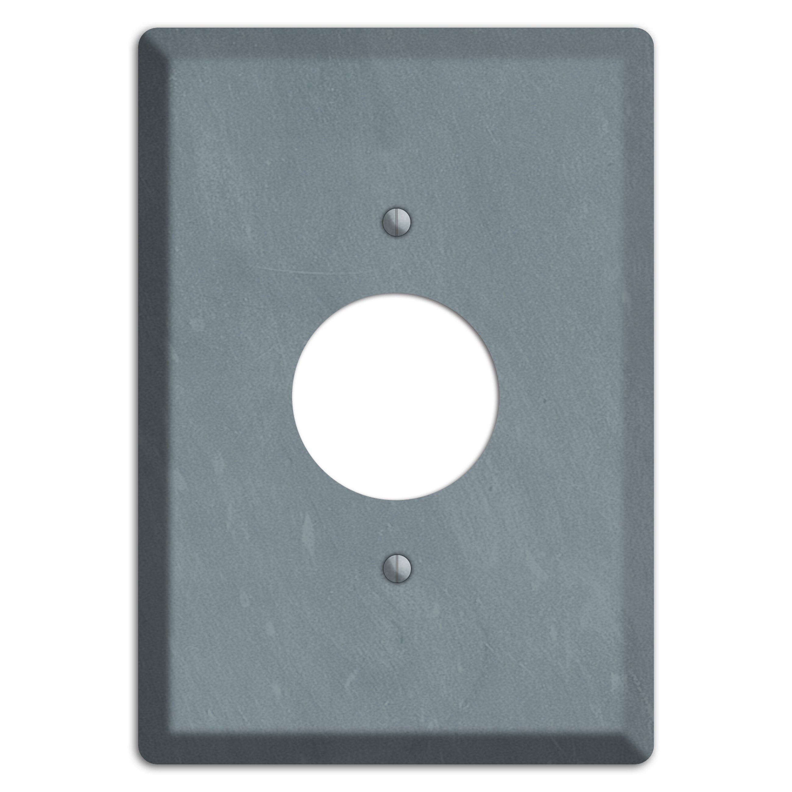 Chalk Slate Single Receptacle Wallplate