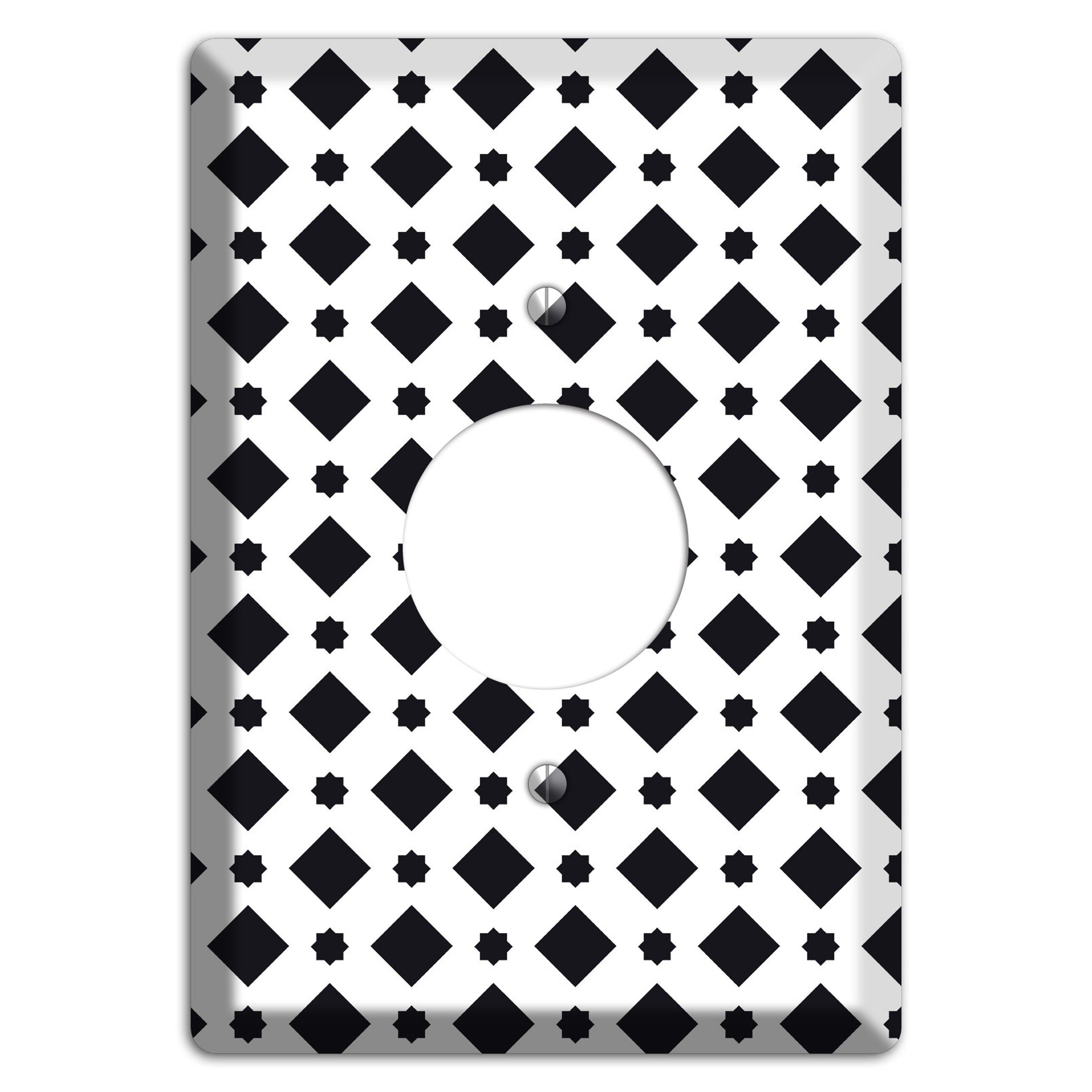 Moroccan 7 Single Receptacle Wallplate