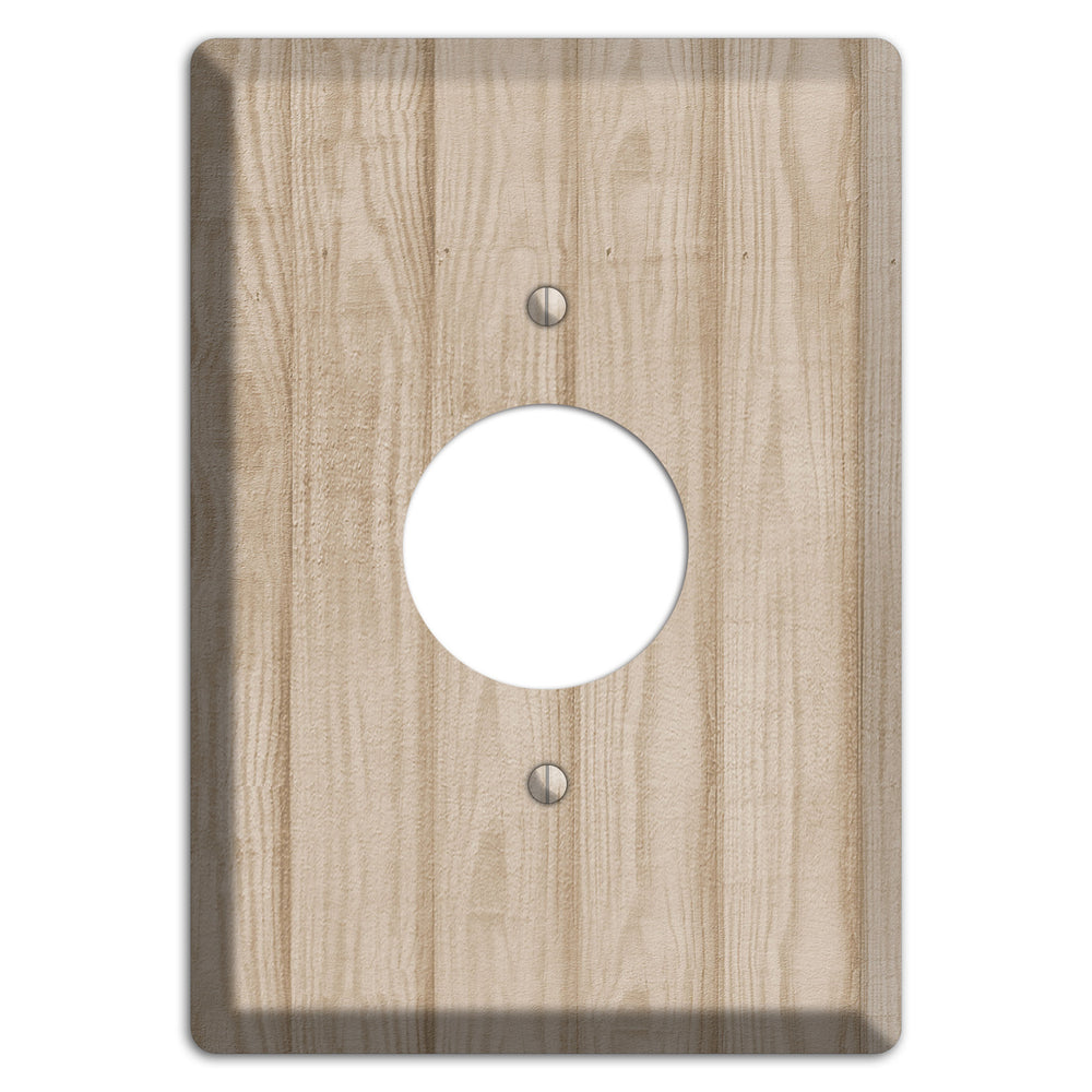 Indian Khaki Neutral Texture Single Receptacle Wallplate
