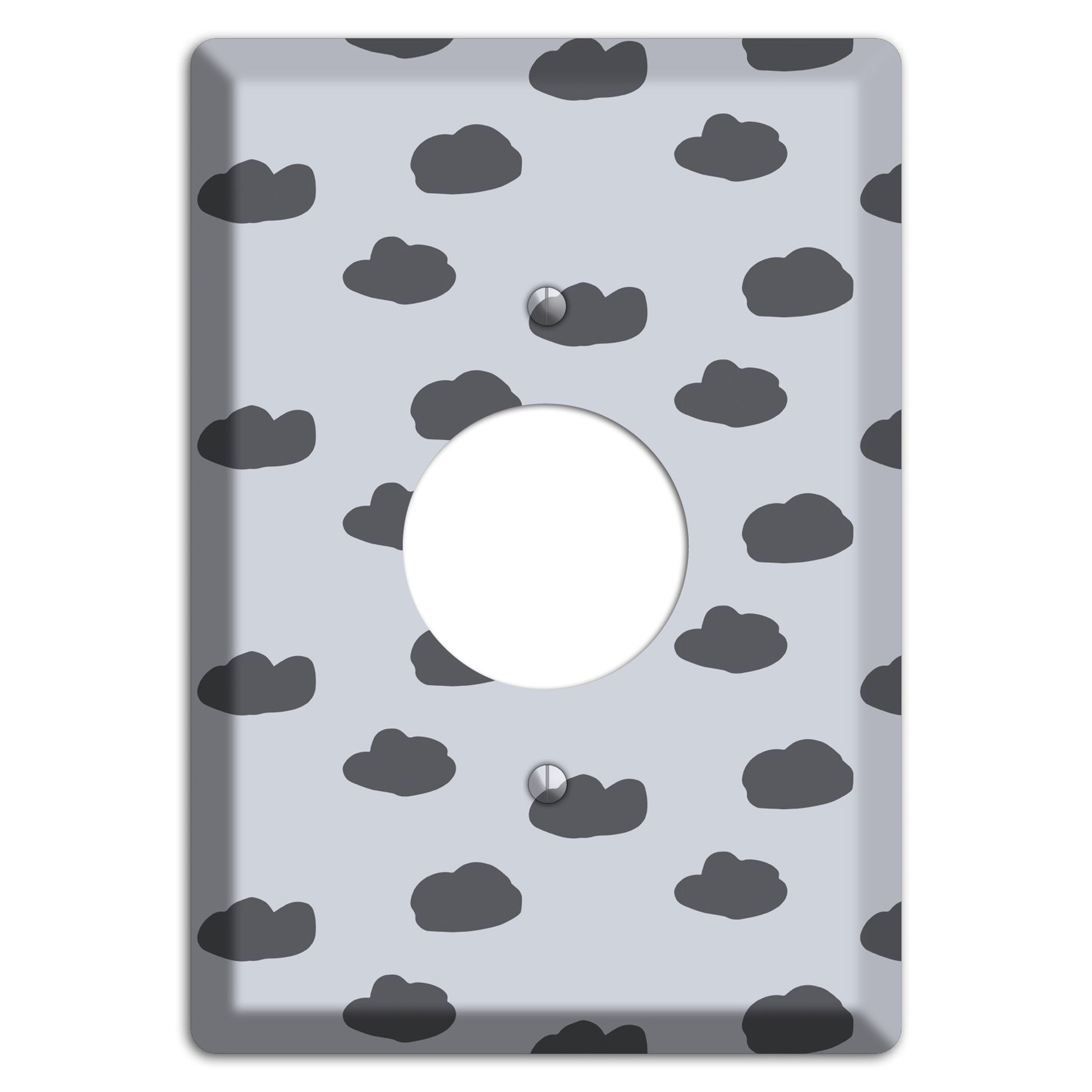 Abstract 14 Single Receptacle Wallplate