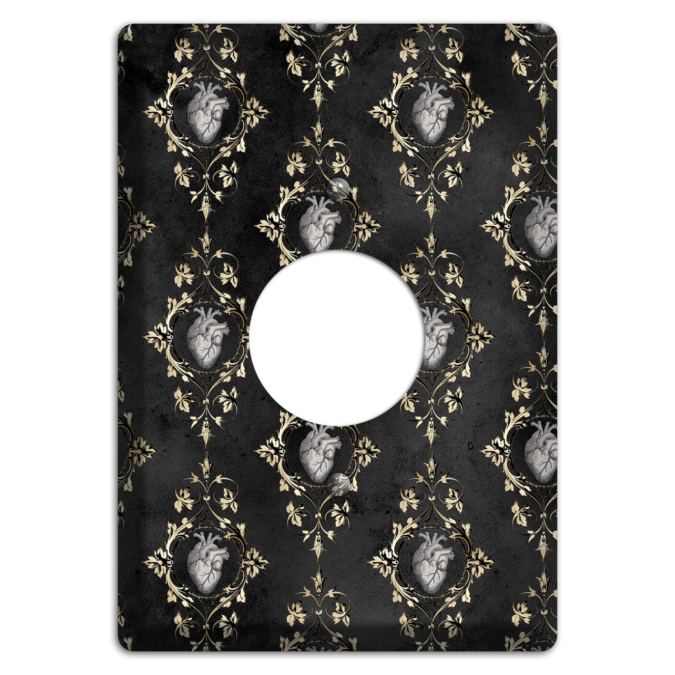 Edgar Allen Poe Tell-Tale Heart Single Receptacle Wallplate