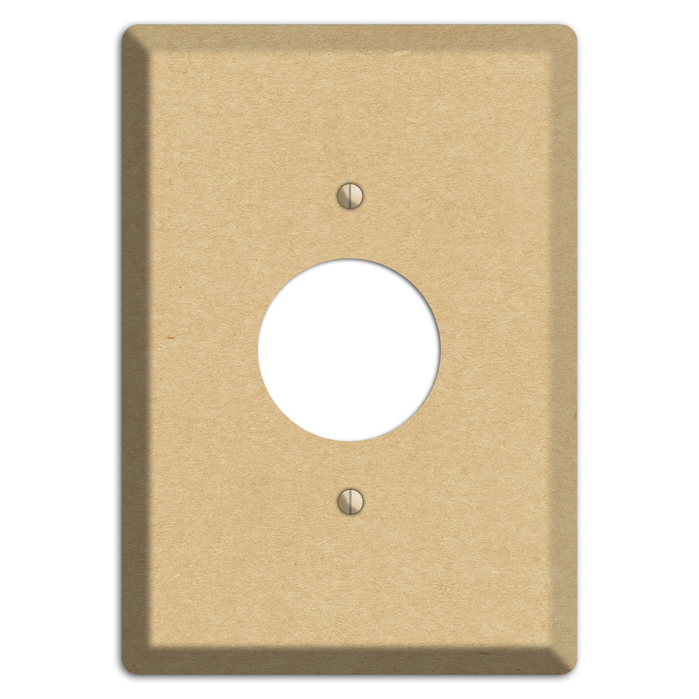 Calico Kraft Single Receptacle Wallplate
