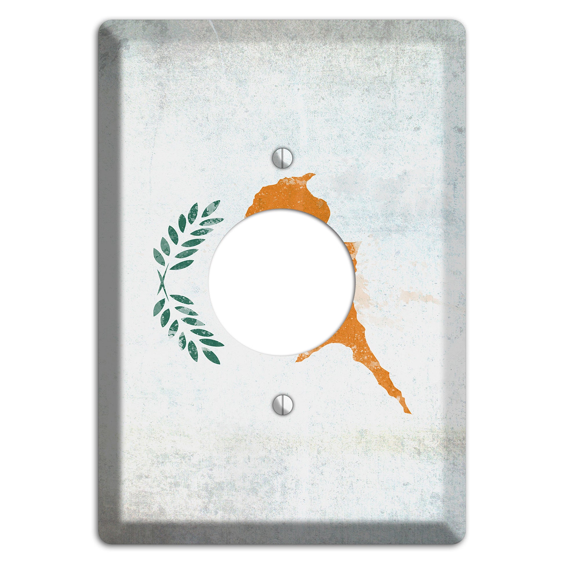 Cyprus Cover Plates Single Receptacle Wallplate