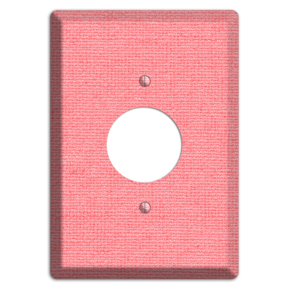 Sweet Pink Soft Coral Single Receptacle Wallplate