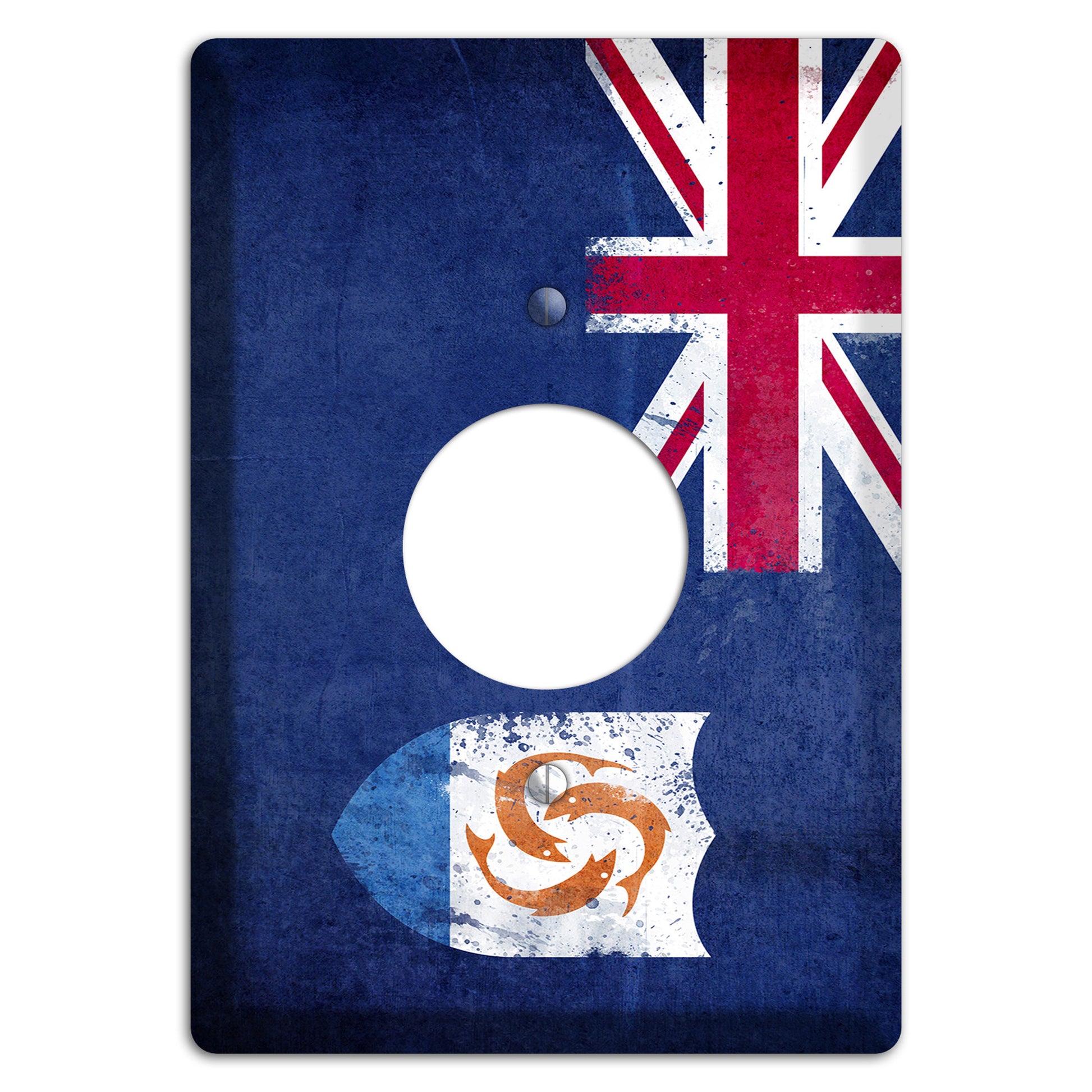 Anguilla Cover Plates Single Receptacle Wallplate