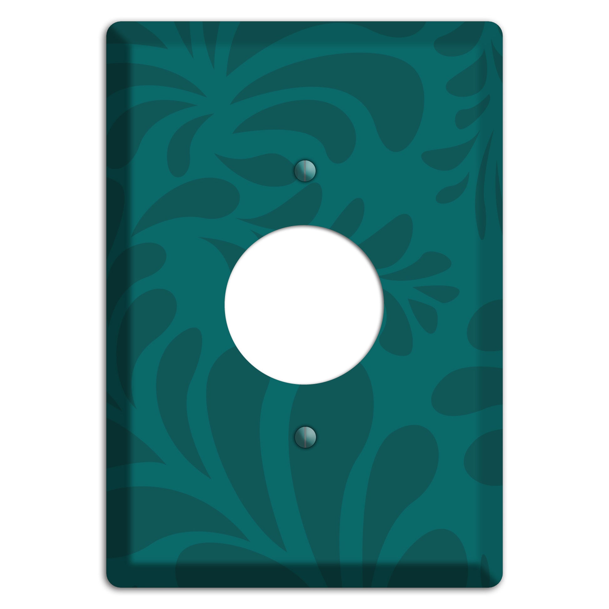 Jade Herati Single Receptacle Wallplate