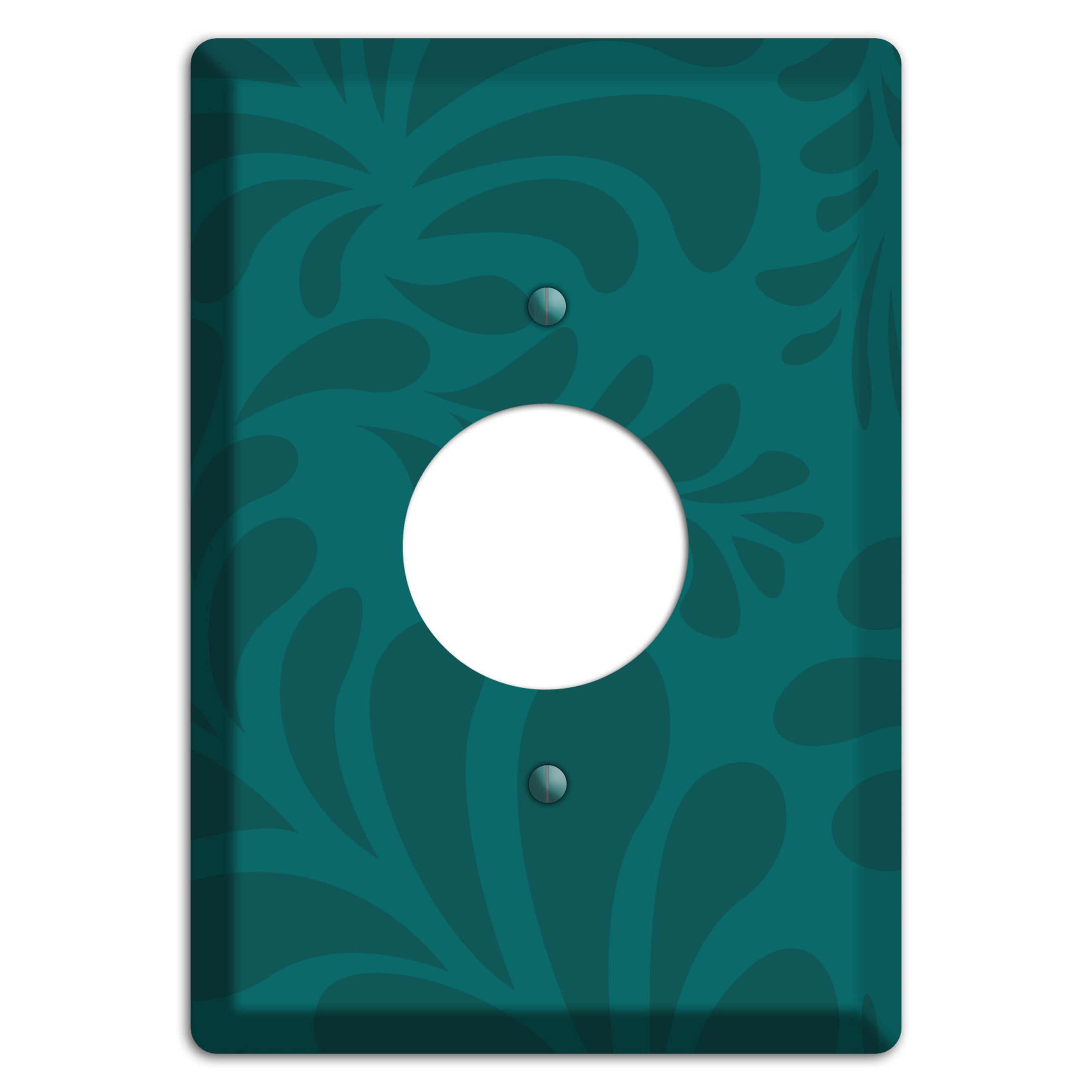 Jade Herati Single Receptacle Wallplate