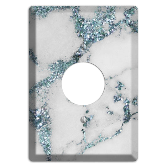 Gumbo Marble Single Receptacle Wallplate