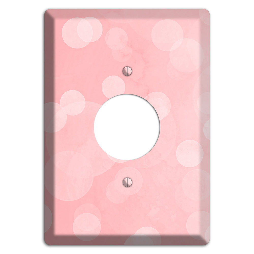 Supernova Soft Coral Single Receptacle Wallplate