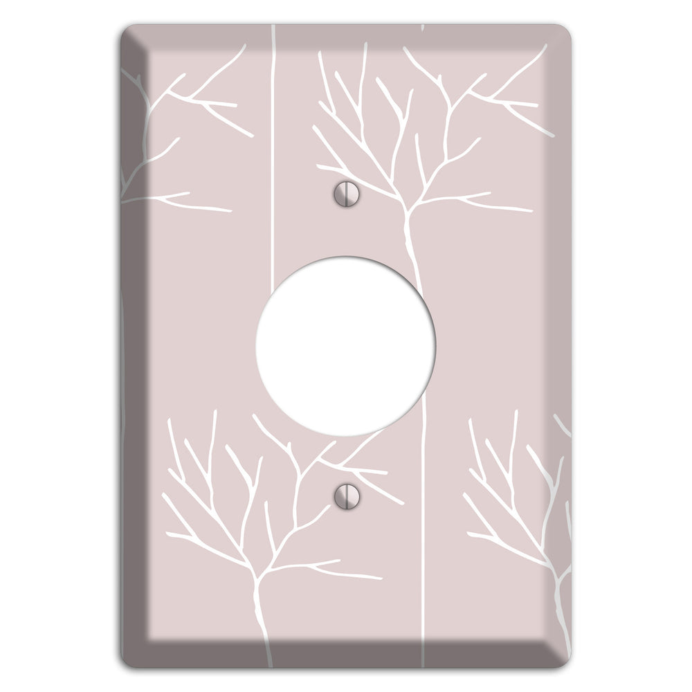 Abstract 25 Single Receptacle Wallplate