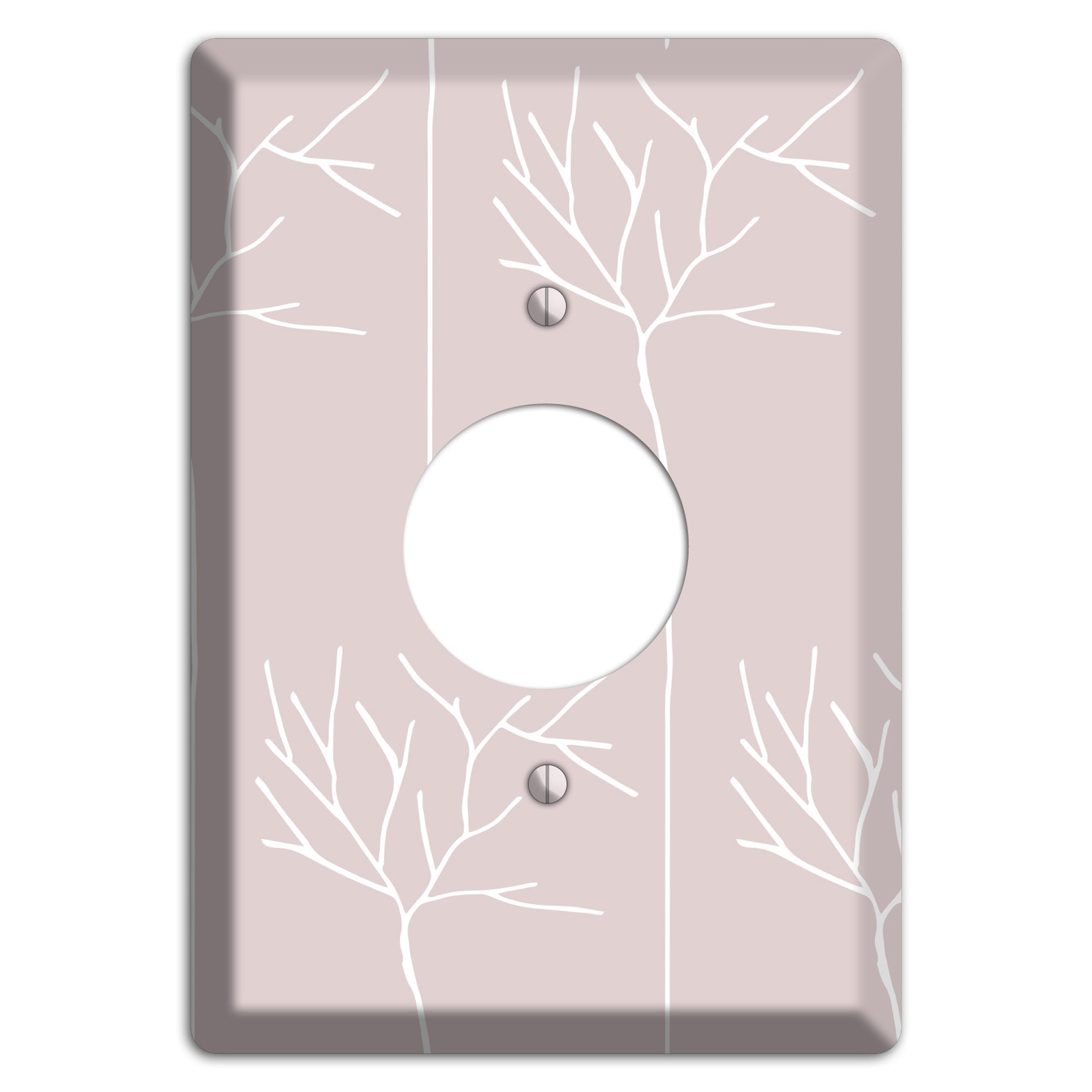 Abstract 25 Single Receptacle Wallplate