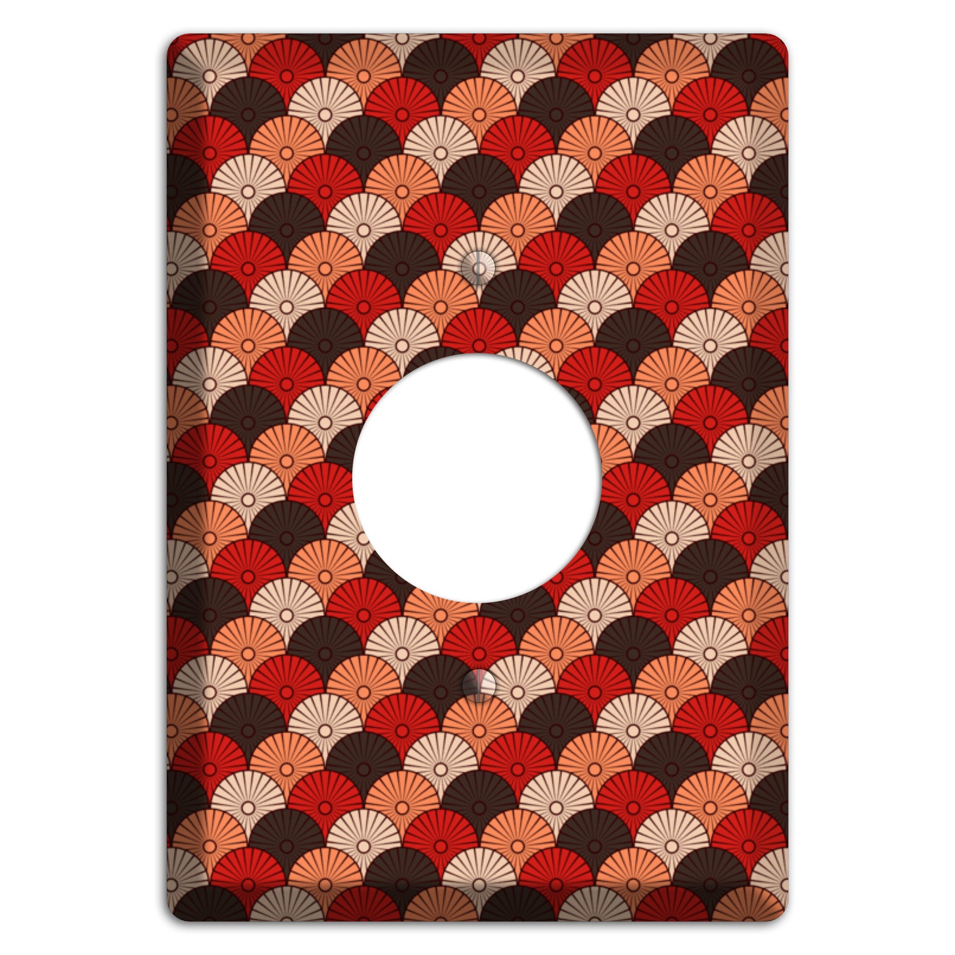 Asian Scallops Single Receptacle Wallplate