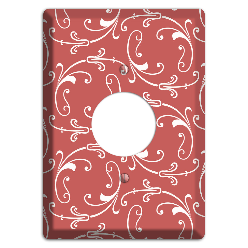 Brick Victorian Sprig Single Receptacle Wallplate