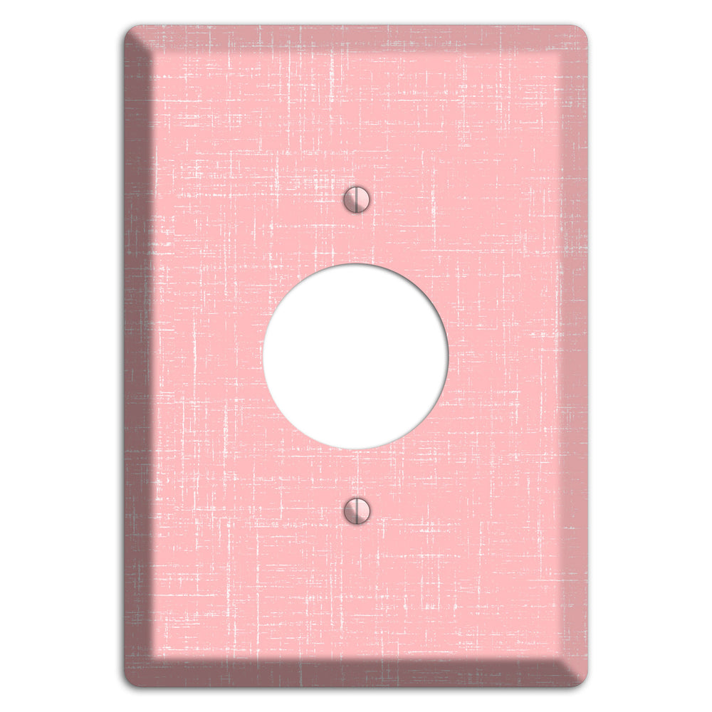 Amber Soft Coral Single Receptacle Wallplate