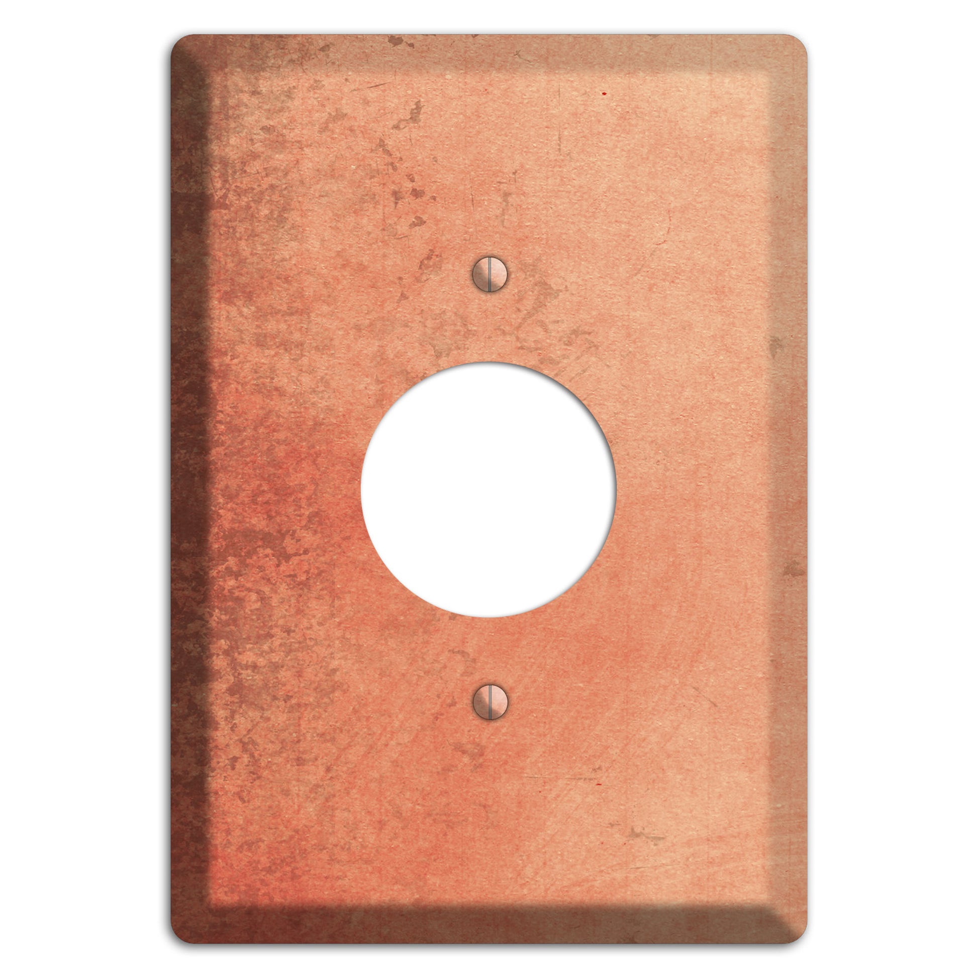 Tonys pink Vintage Grunge Single Receptacle Wallplate