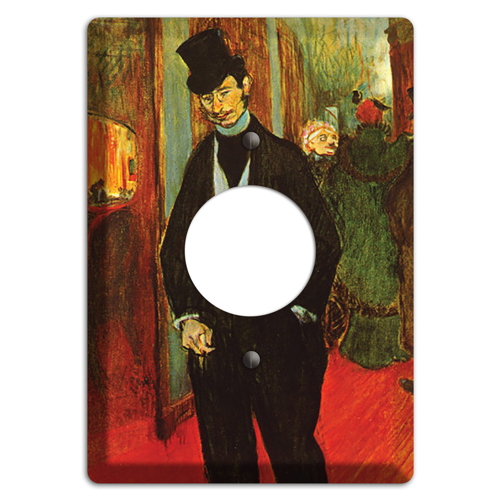 Lautrec 1 Single Receptacle Wallplate