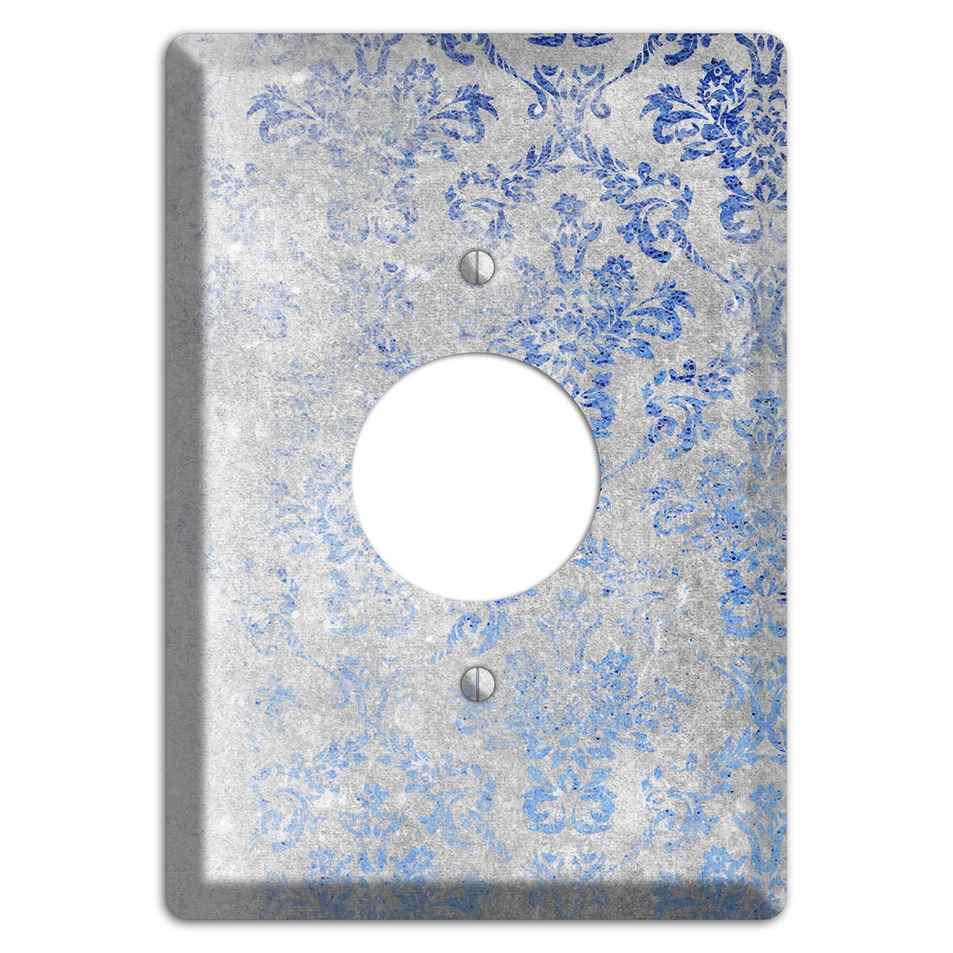Loblolly Whimsical Damask Single Receptacle Wallplate