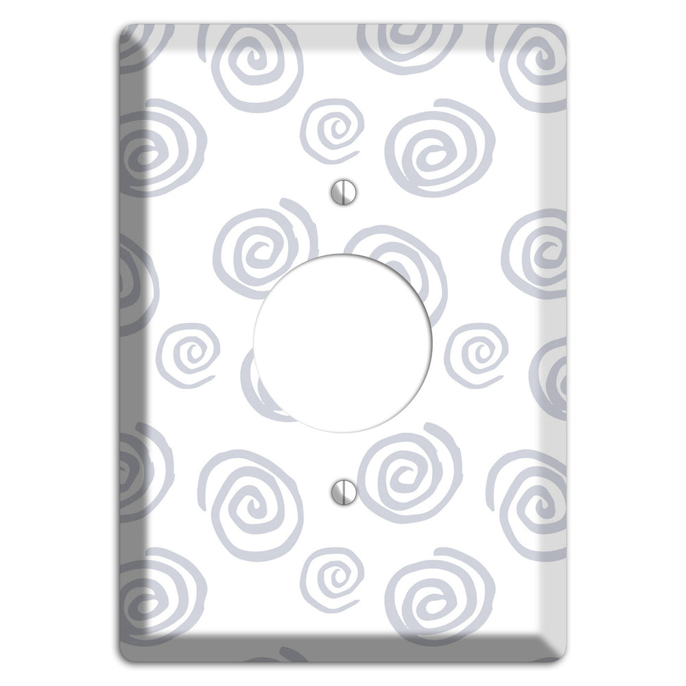 Abstract 11 Single Receptacle Wallplate