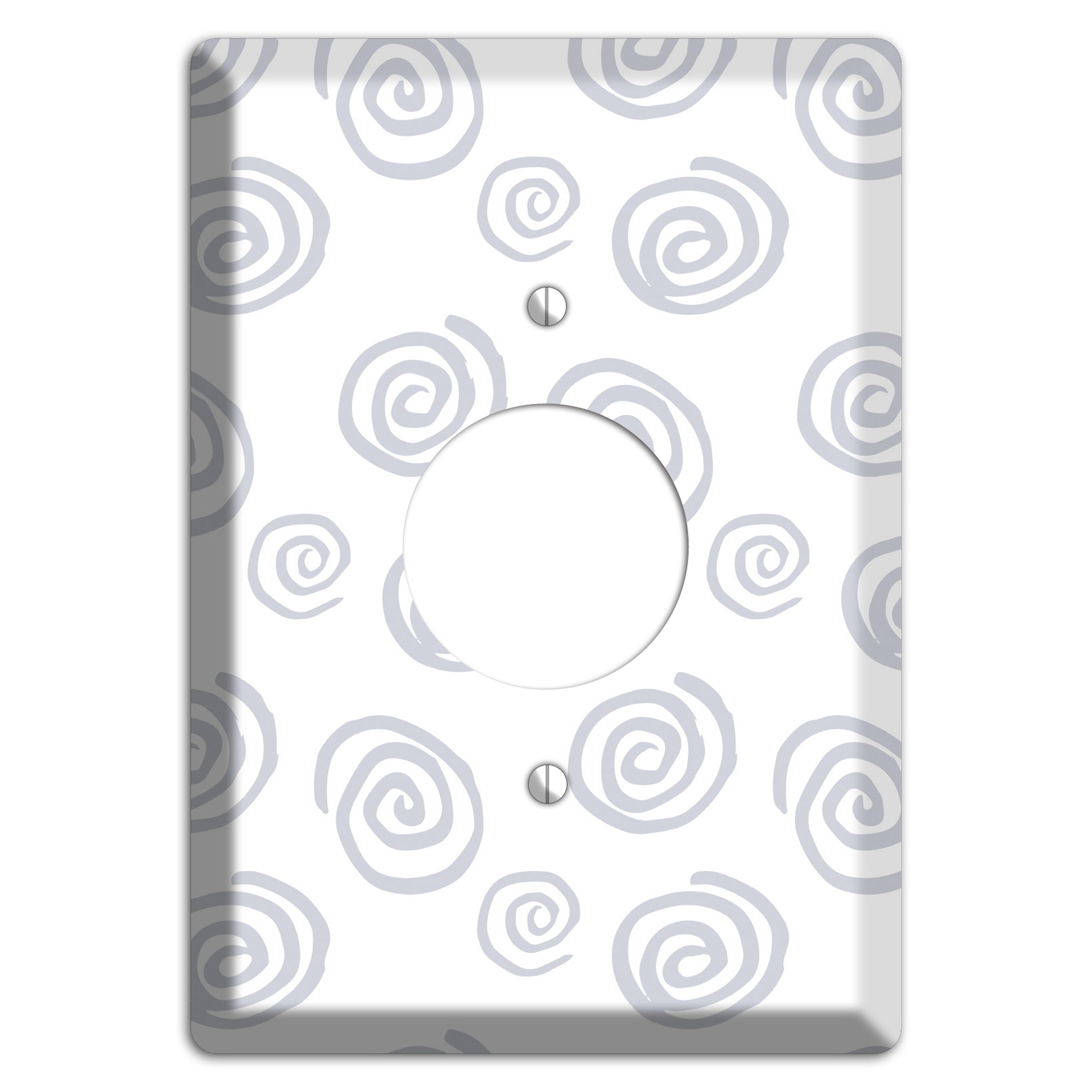 Abstract 11 Single Receptacle Wallplate
