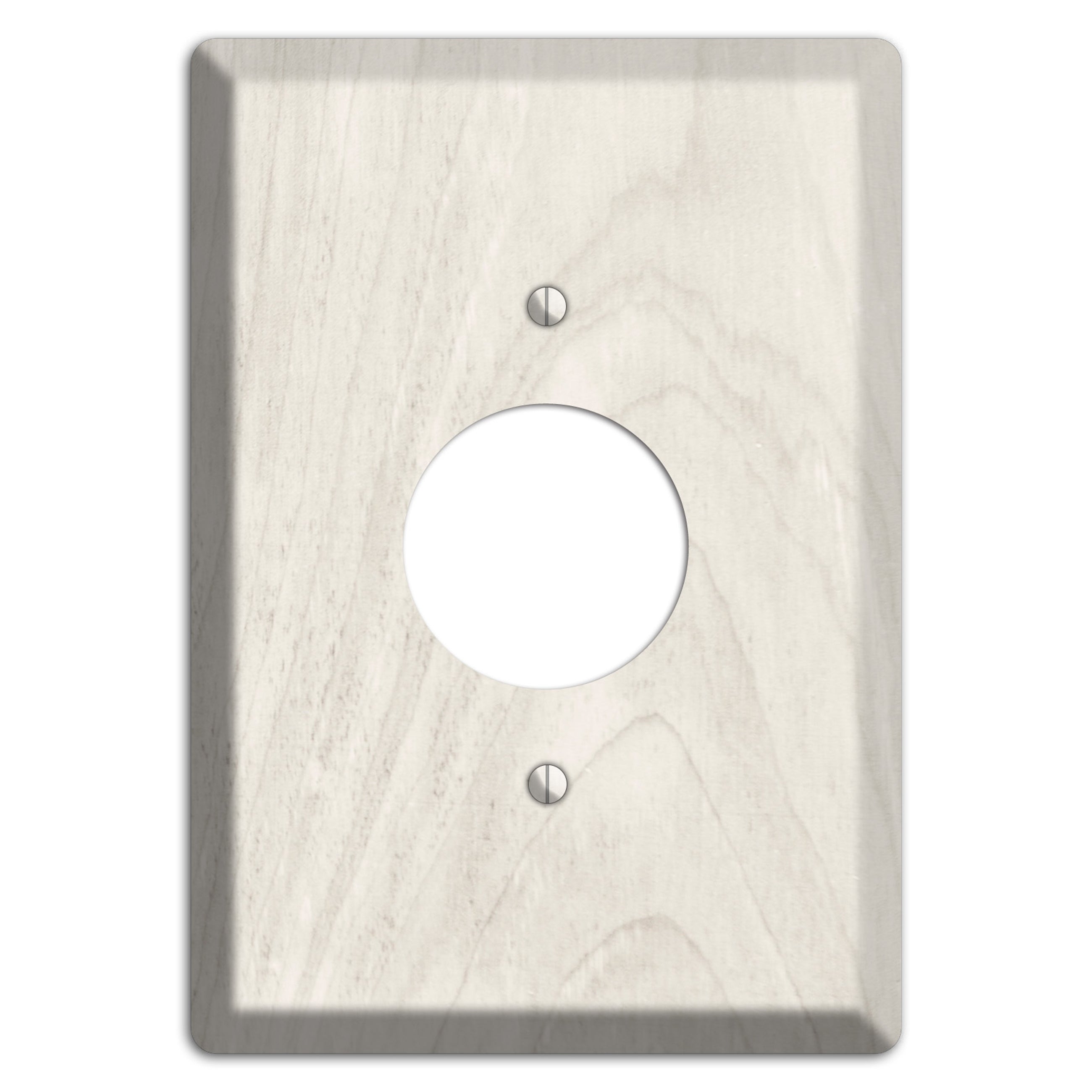 Pearl Bush Antique Single Receptacle Wallplate