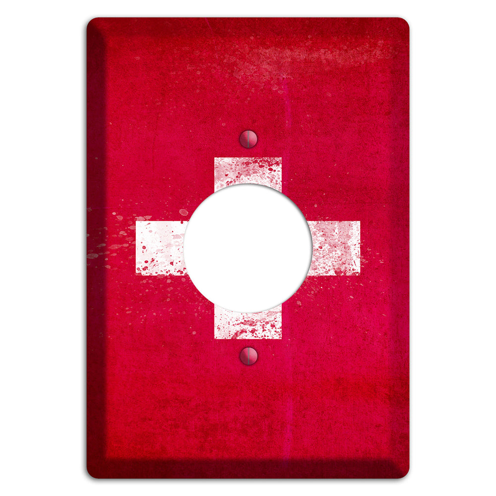 Switzerland Cover Plates Single Receptacle Wallplate