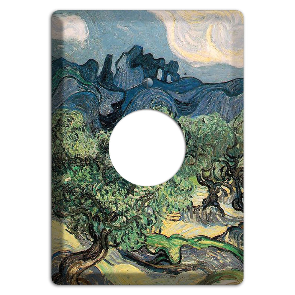 Vincent Van Gogh 5 Single Receptacle Wallplate