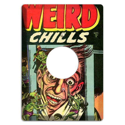 Weird Chills Vintage Comics Single Receptacle Wallplate