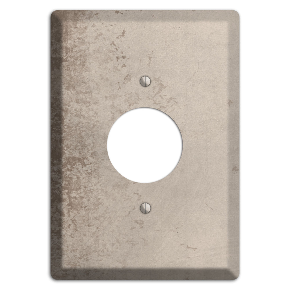 Sisal Vintage Grunge Single Receptacle Wallplate