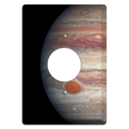 Jupiter's Single Receptacle Wallplate