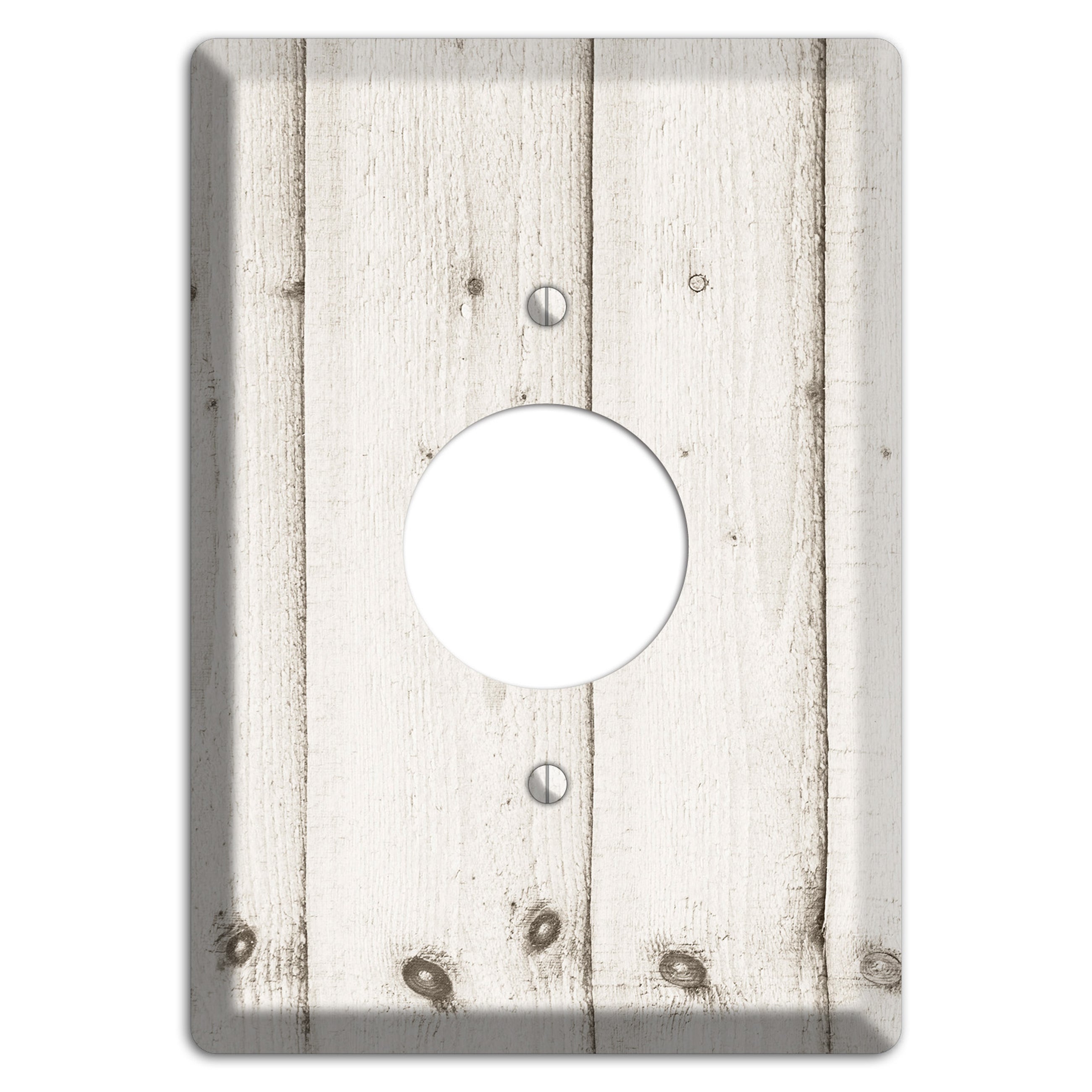 Swirl Antique Single Receptacle Wallplate