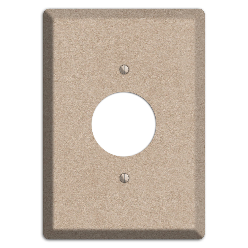 Sandrift Kraft Single Receptacle Wallplate