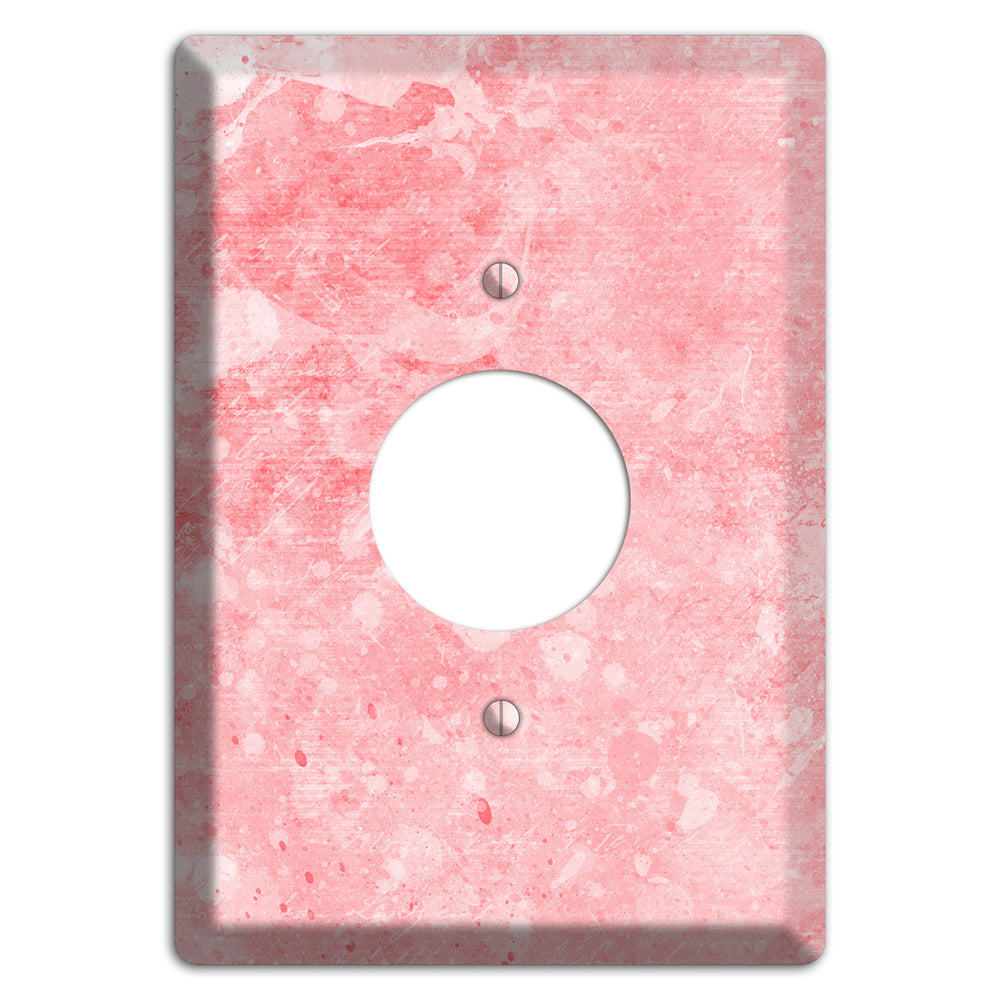 Rose Fog Soft Coral Single Receptacle Wallplate